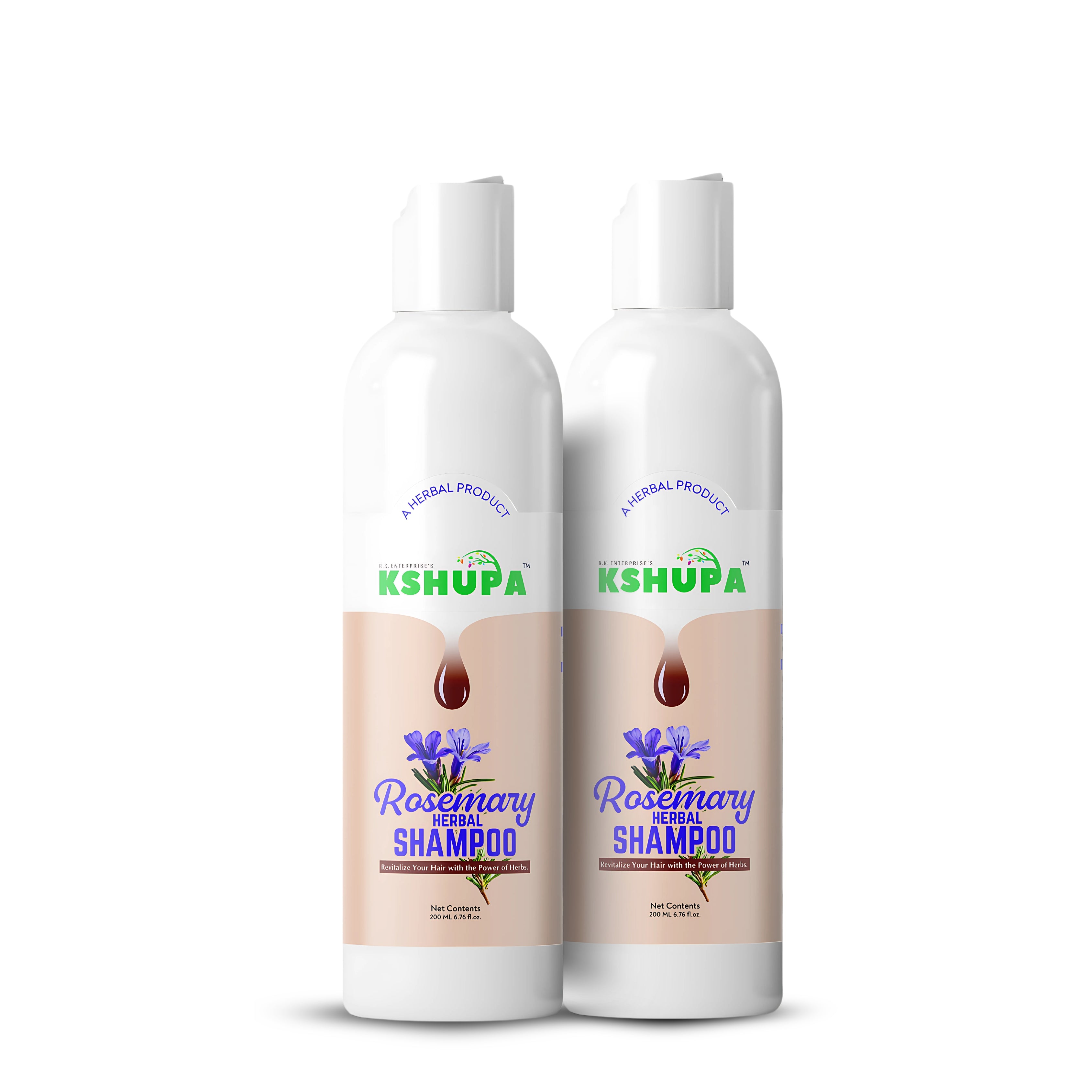 Rosemary Herbal Shampoo | Sulfate-Free Hair Fall Care & Dandruff Control