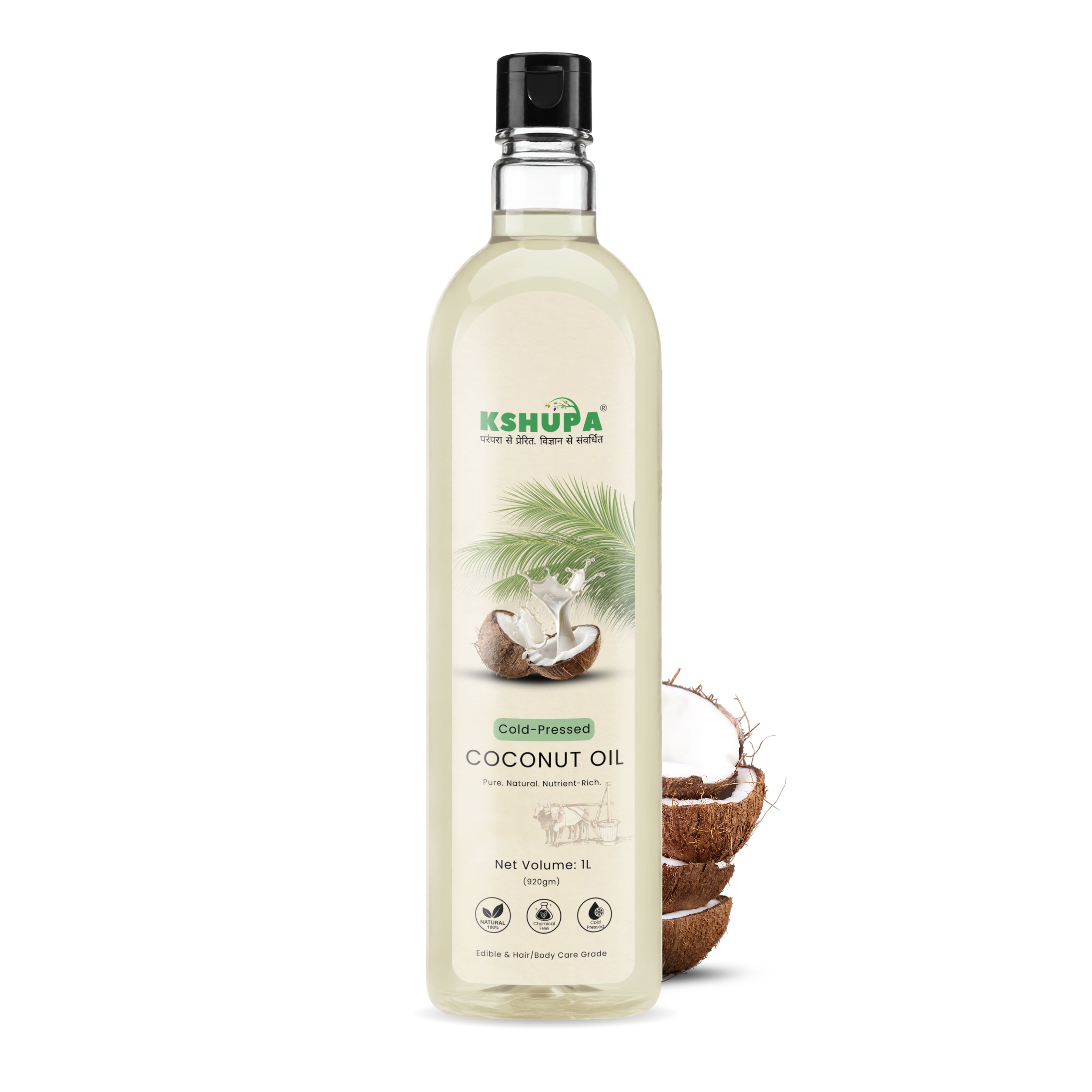 Cold Pressed Coconut Oil | Pure Ayurvedic Narikela Taila