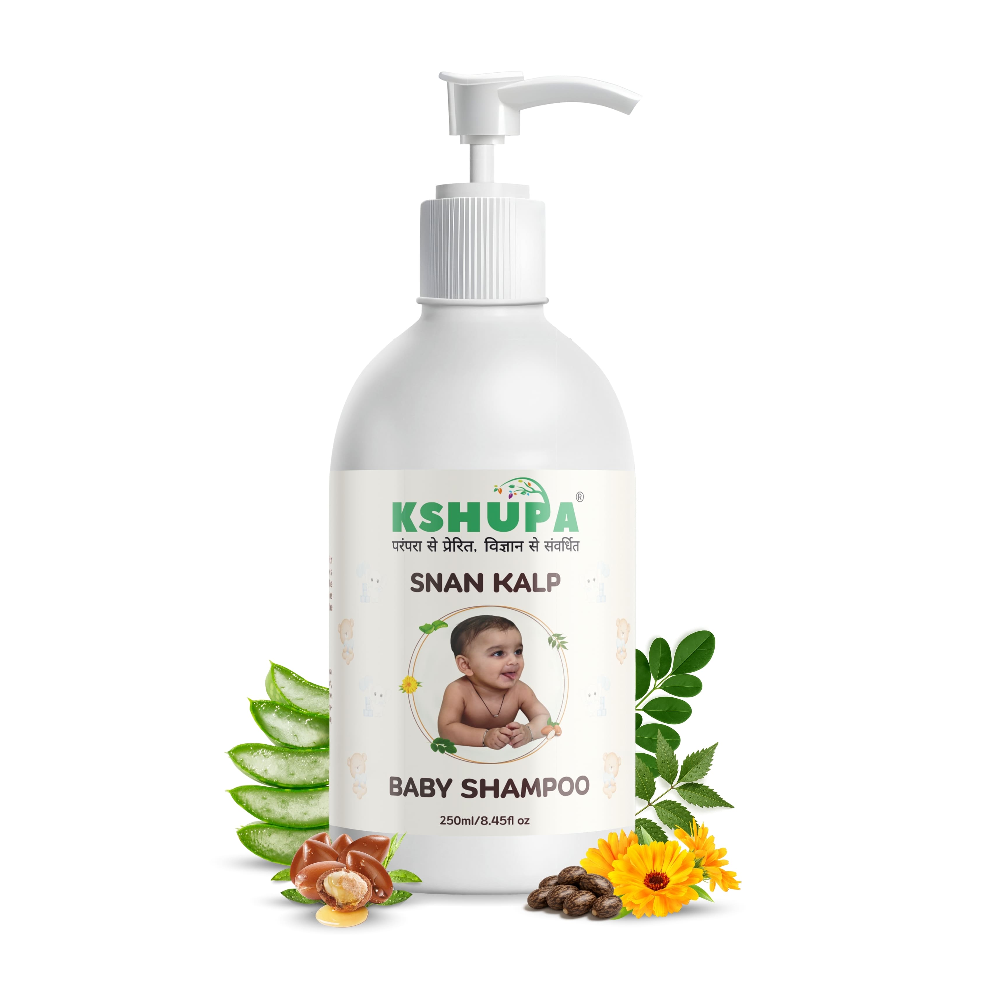 Snan Kalp Baby Shampoo | Tear-Free with Calendula