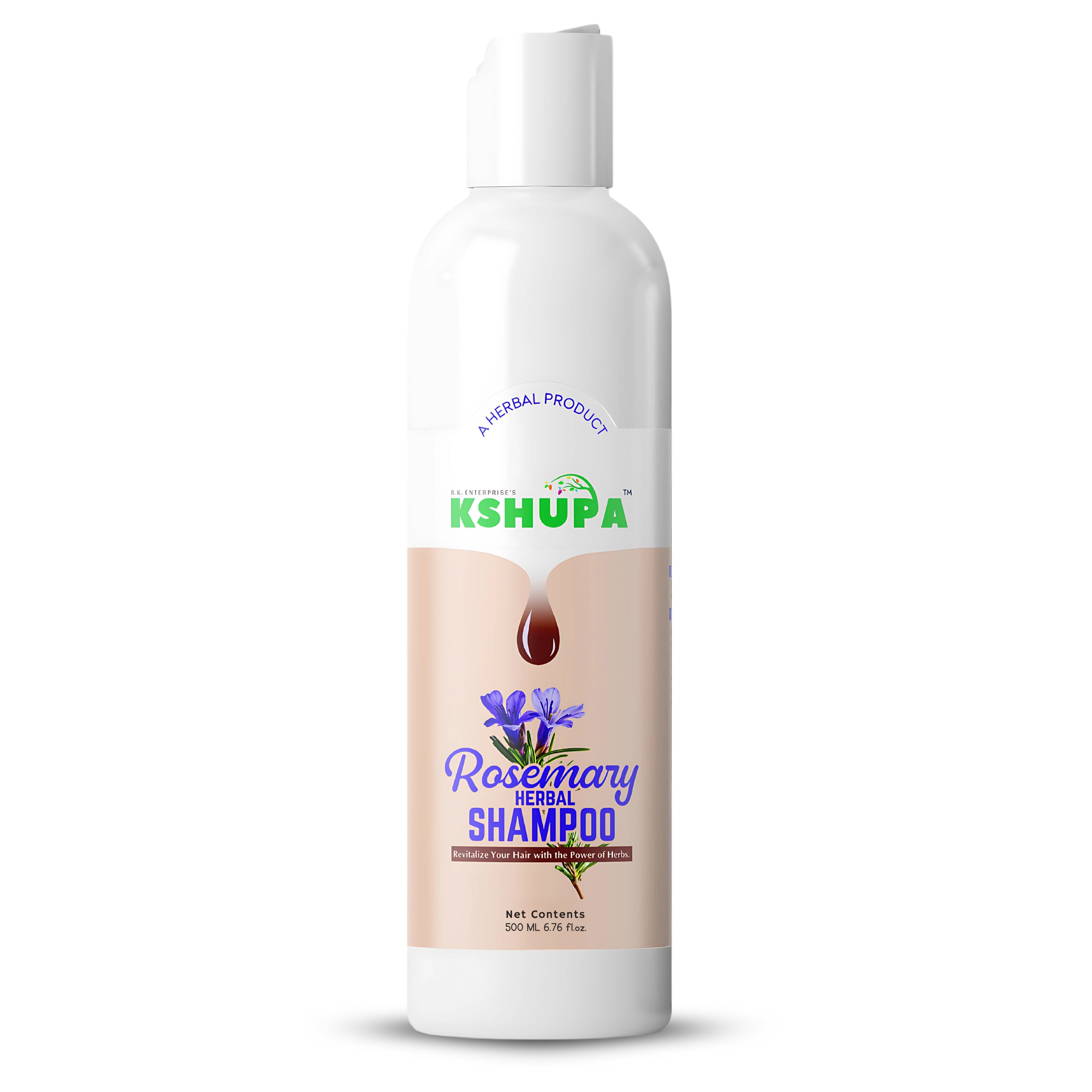 Rosemary Herbal Shampoo | Sulfate-Free Hair Fall Care & Dandruff Control