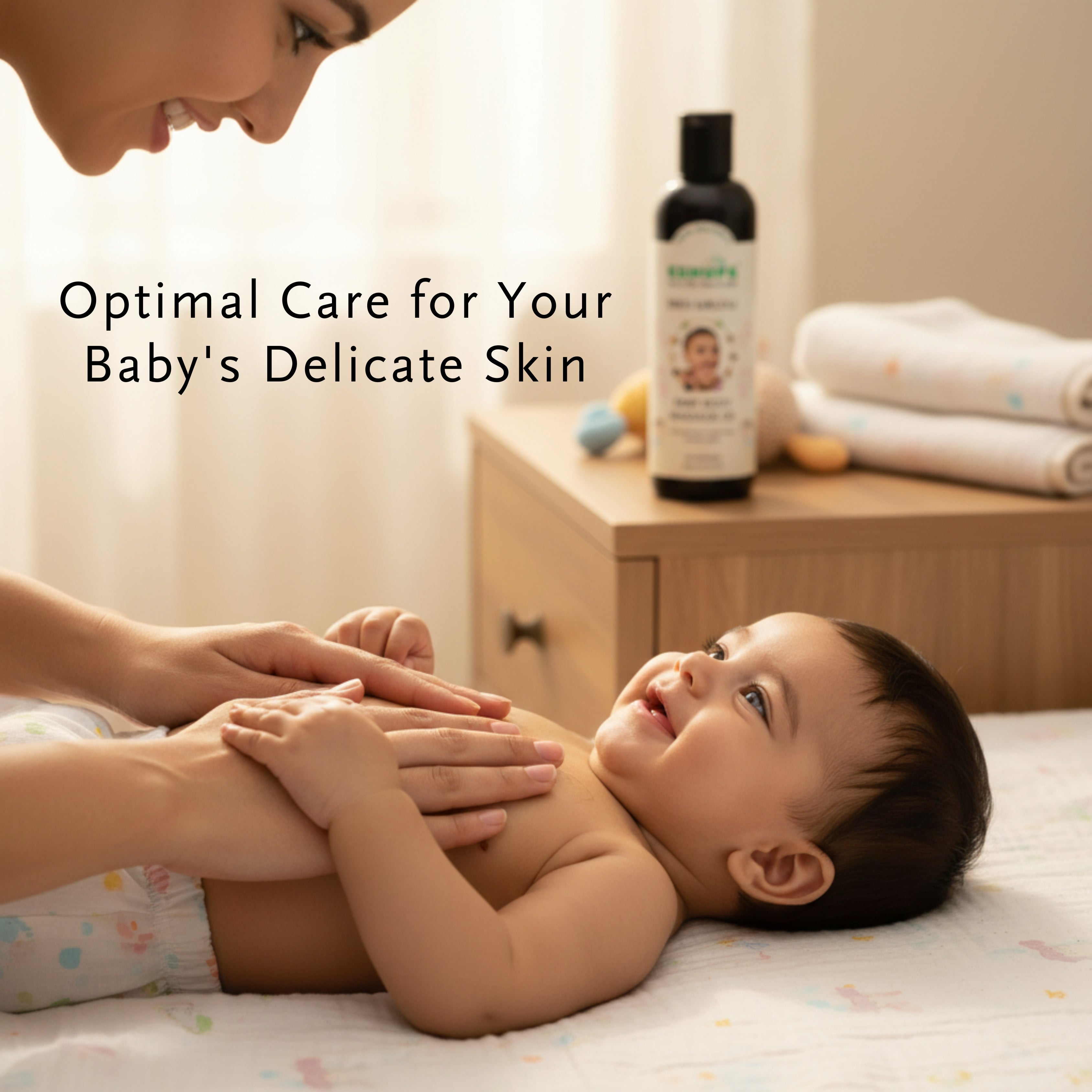 Baby Care Combo | Massage Oil (200 ml) + Baby Shampoo (250 ml)