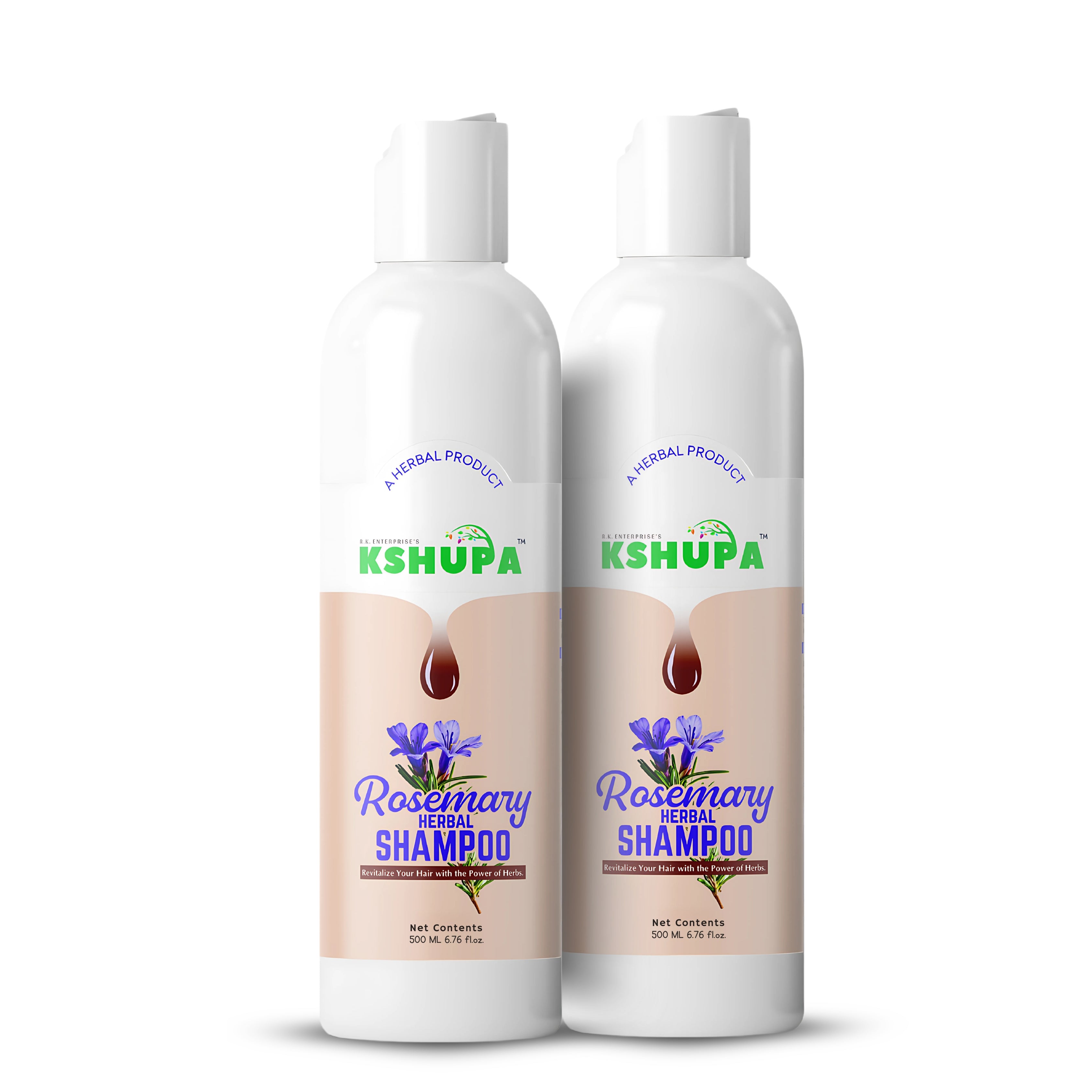Rosemary Herbal Shampoo | Sulfate-Free Hair Fall Care & Dandruff Control
