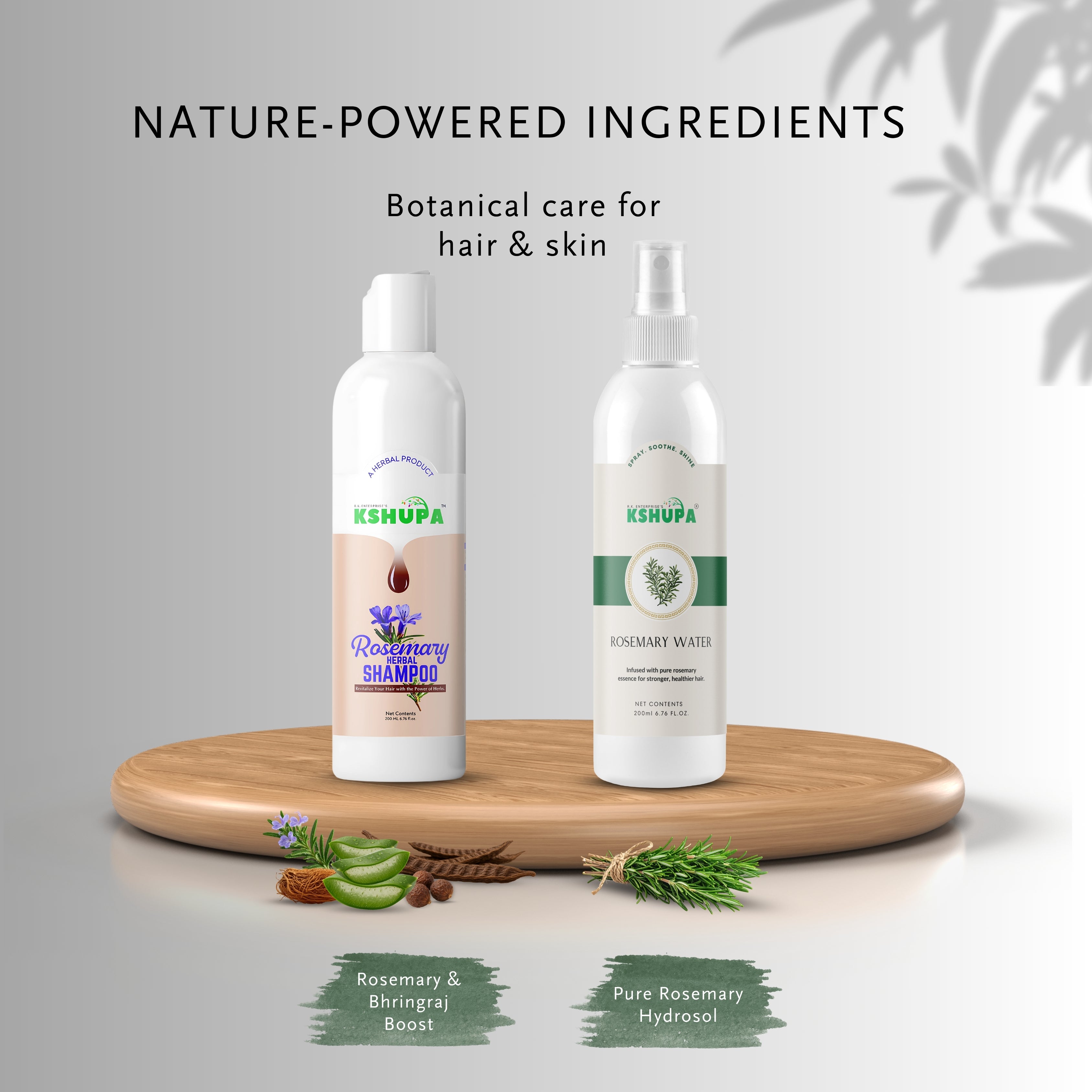 Hair Care Combo | Rosemary Water + Rosemary Shampoo