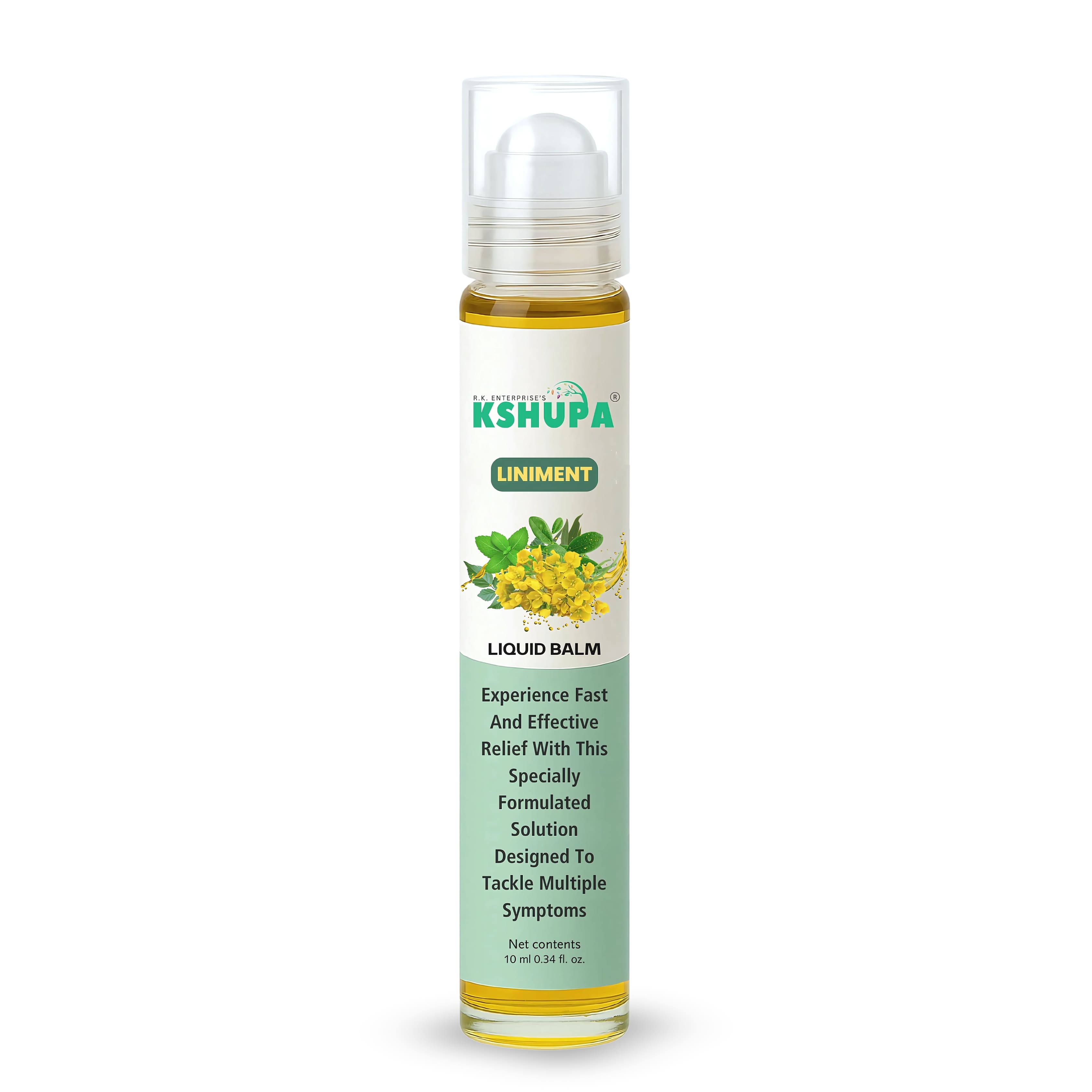 Herbal Liquid Balm | Headache, Pain & Cold Relief