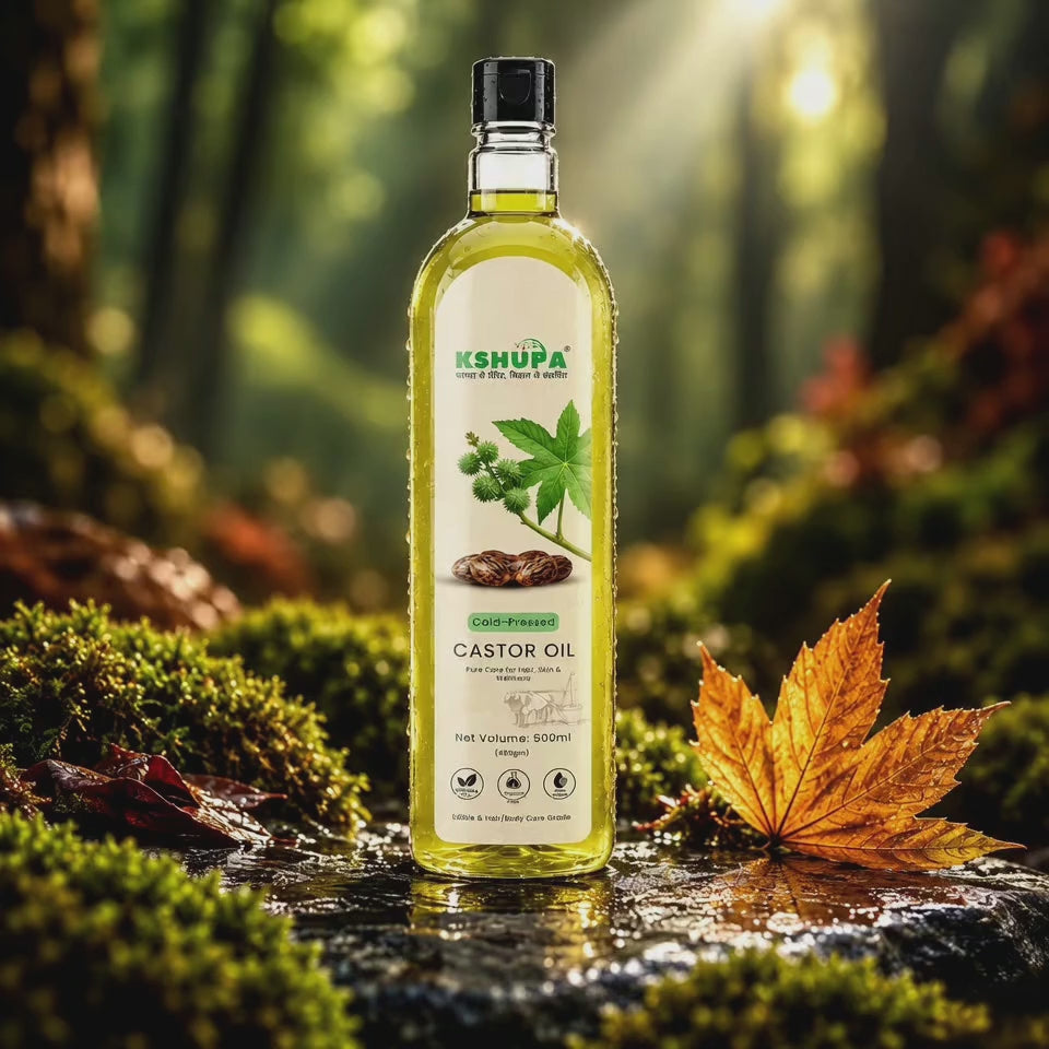 Cold Pressed Castor Oil | Pure Ayurvedic Erand Taila