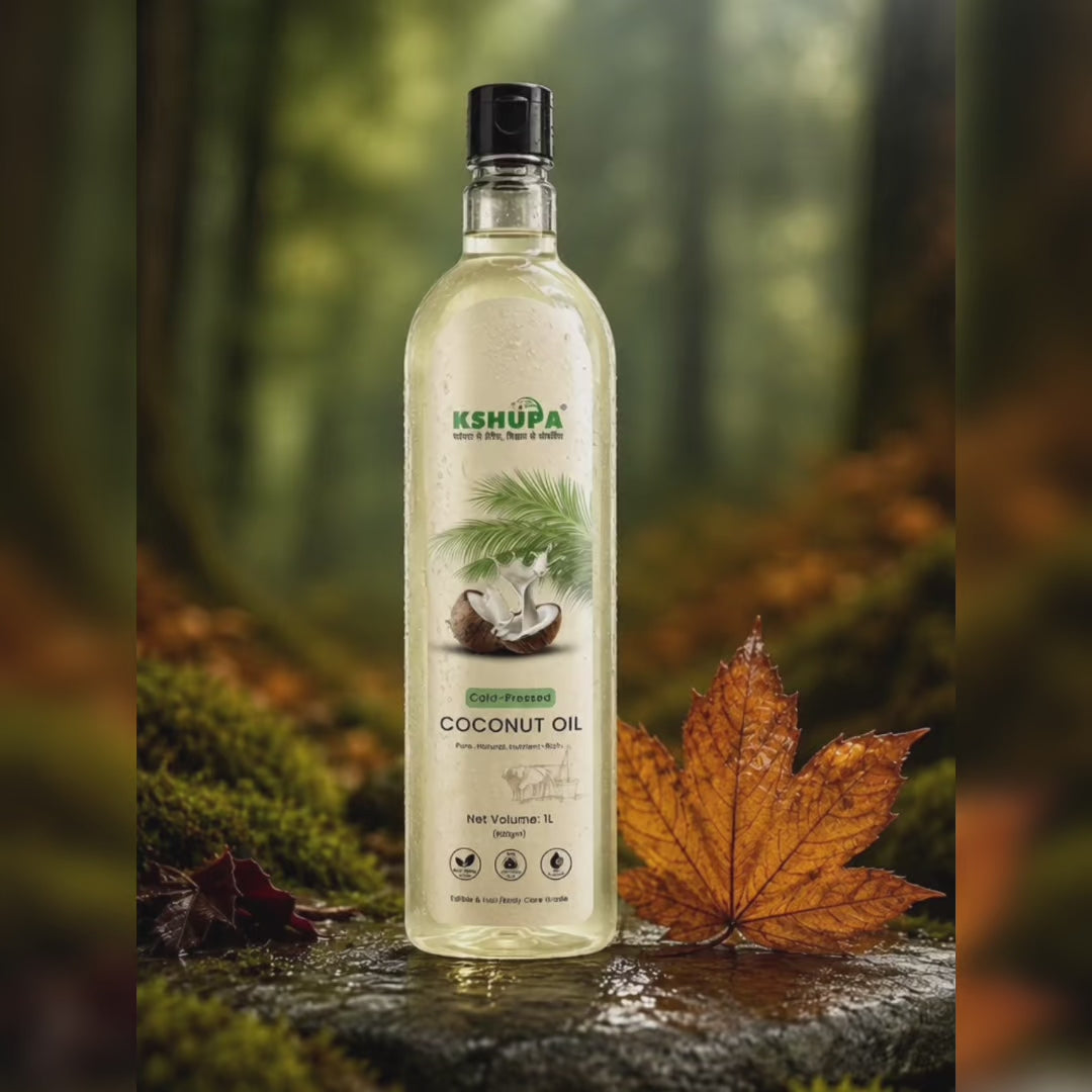 Cold Pressed Coconut Oil | Pure Ayurvedic Narikela Taila