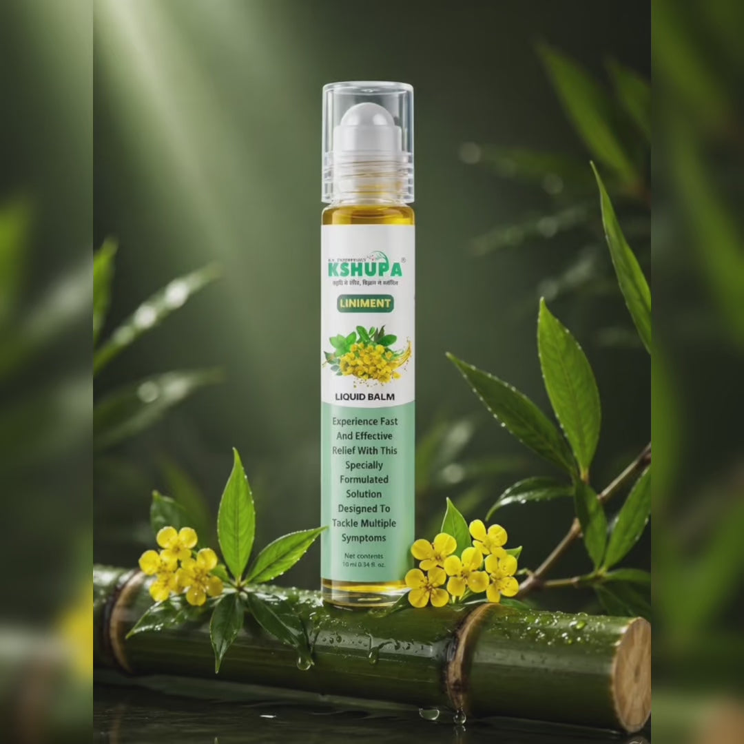 Herbal Liquid Balm | Headache, Pain & Cold Relief